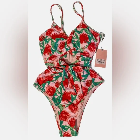 Juicy Couture Swim Juicy Couture One Piece Swim Medium Pink